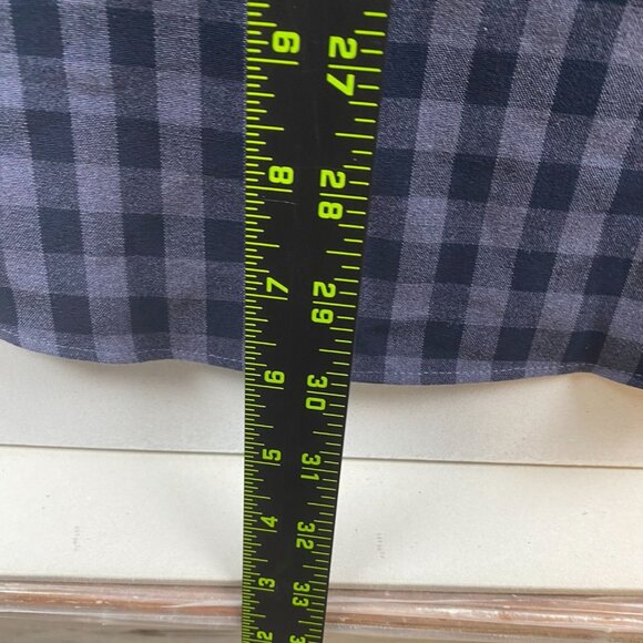 Mizzen+Main Mens Plaid Shirt XXL Trim Fit Performance Button-Down - Picture 3 of 7